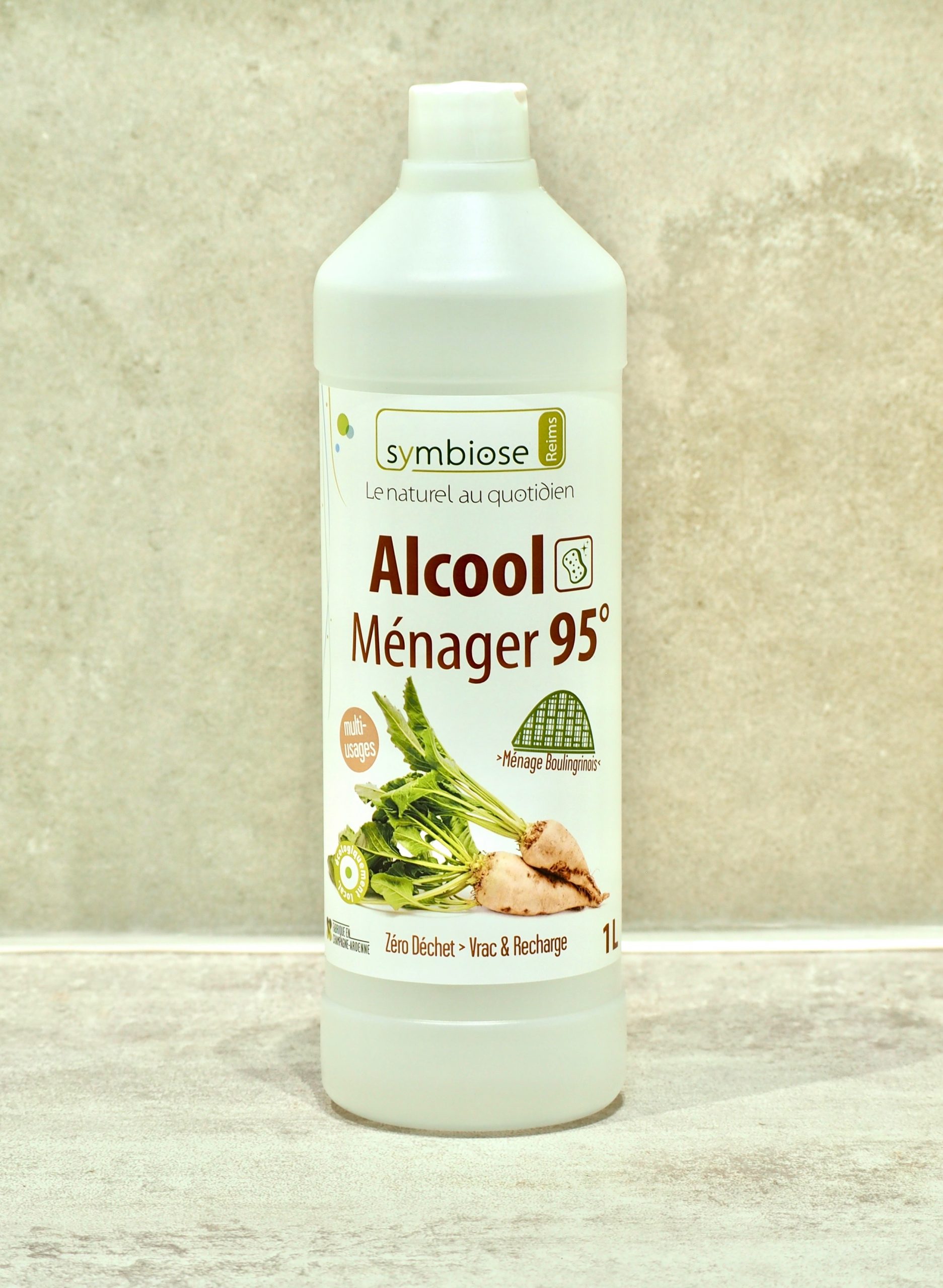 Alcool Ménager 95° Multi-usages 1L