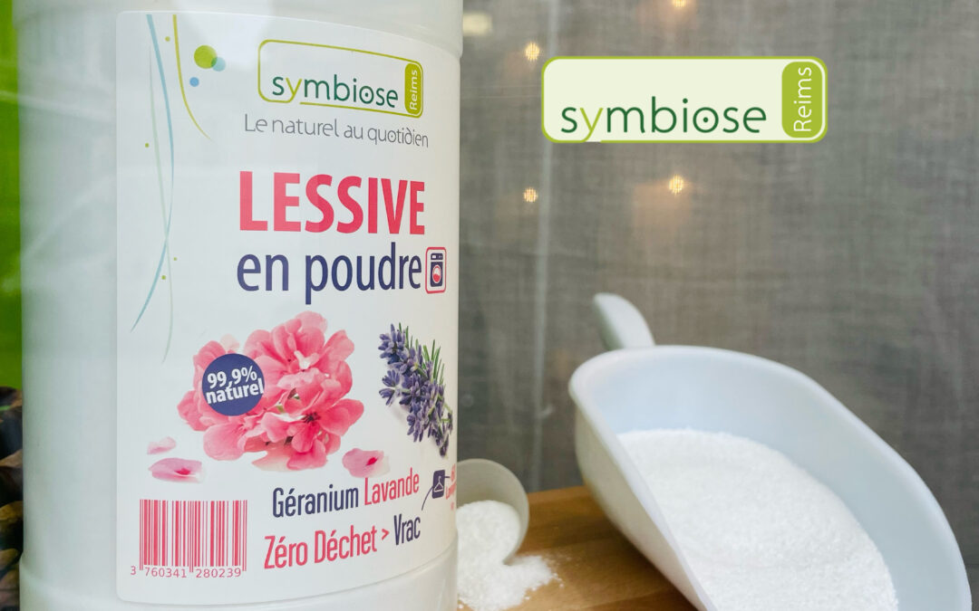 🍃 ZOOM SUR LA LESSIVE EN POUDRE SYMBIOSE 🍃